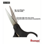 Pinza tijera acero inox Sumax - Imagen 2