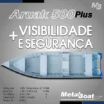 Bote de Aluminio Aruak 500 Plus - Imagen 4