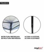 Toldo plegable Gazebo Maxgo - Imagen 3